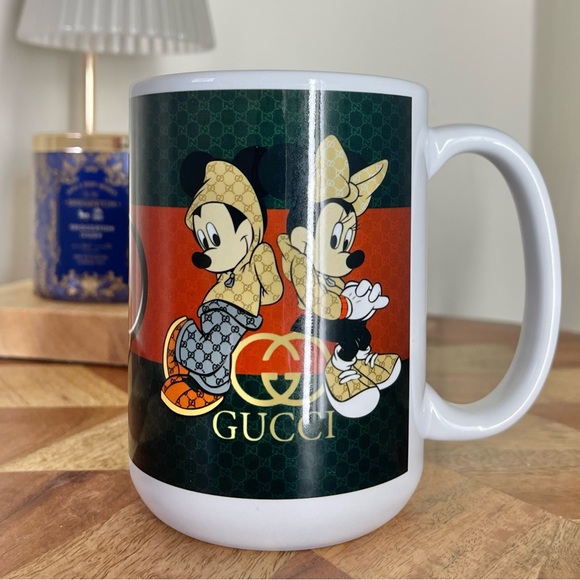 Hand Crafted Other - New Luxury fashion handbag inspired ceramic mug 15 oz. NWT Hand Crafted